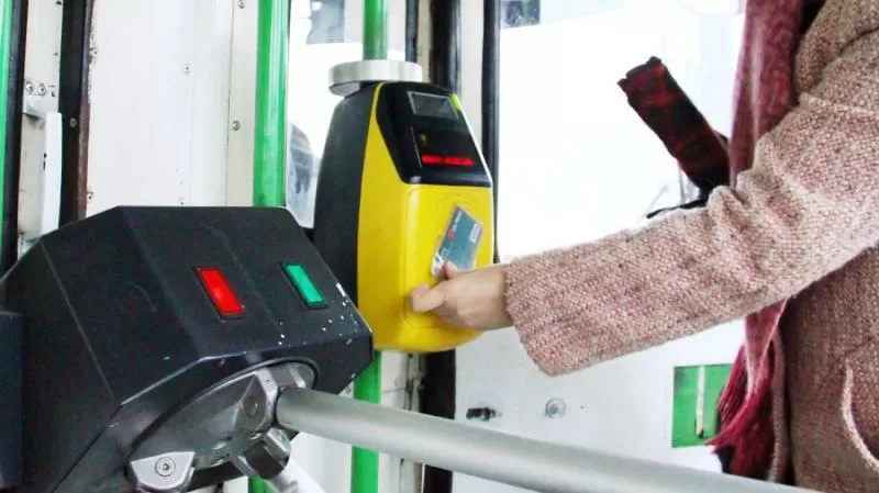 Система контроля доступа (СКУД) в общественном транспорте в 